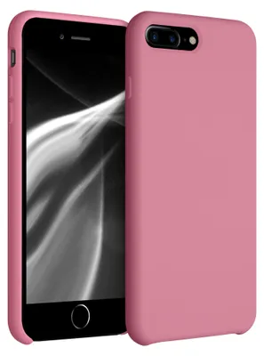 Produktbild von kwmobile Handyhülle für Apple iPhone 7 Plus / iPhone 8 Plus Hülle - Case Silikon - Kabelloses Laden - Schutzhülle Cover in Sweet Candy