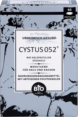 Produktbild von Cystus 052  Halspastillen Süßholz, 32 g PAS