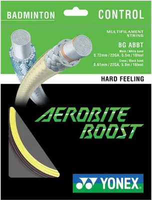 Produktbild von Yonex Aerobite Boost Badminton Einzelsaite Durchsichtig  Durchsichtig One Size
