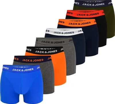 Produktbild von JACK&JONES 8er Pack - Herren Boxershorts aus Baumwolle, Unterhosen für Männer, M