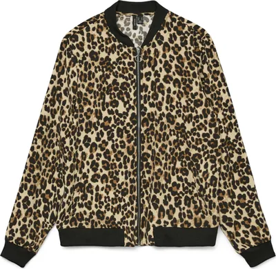 Produktbild von Vero Moda Coco Aop Bomberjacke Braun L Damen Braun L