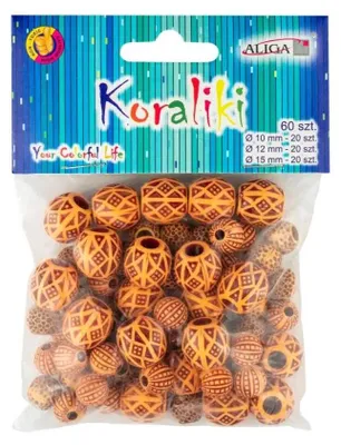 Produktbild von 60 Plastikperlen