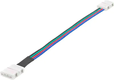 Produktbild von Schnellverbinder Doppelt für LED Streifen 12/24V DC RGB 10mm