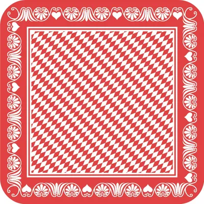 Produktbild von Bierdeckel aus Filzpappe/Karton, "Bavaria", 93 x 93 mm, eckig, 100 Stück - Mank