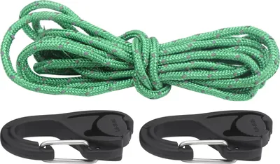 Produktbild von 2pcs Seilstrahlspanner Ratchet Tiedown Carabiner Haken Camping Zeltbefestigung