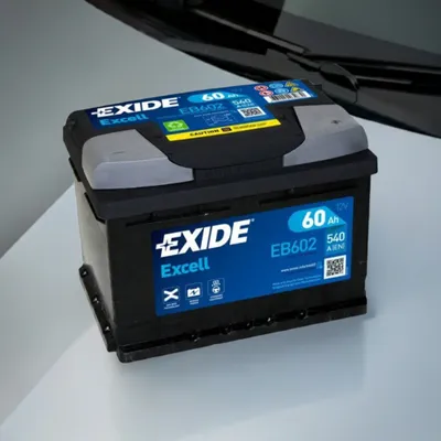 Obrázek produktu pro Exide excell  60AH, 540A, 12V, EB602