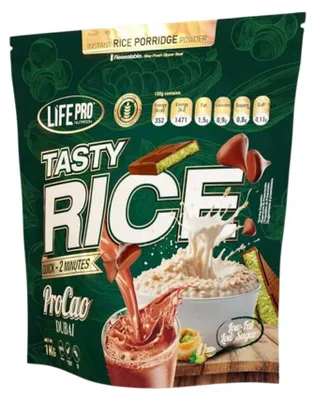 Image de Crèmes de riz - Lifepro - Tasty rice (1kg) - Saveur Procao Dubaï