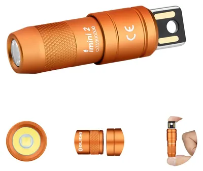 Produktbild von OLIGHT iMini 2 Mini LED Taschenlampe Schlüsselanhänger EDC USB Aufladbar