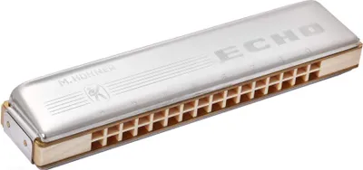 Image de Harmonica diatonique Hohner Echo 32 Tremolo Richter-C