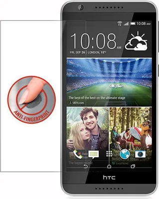 Obrázek produktu pro Cadorabo Armour Film pro HTC Desire 820 Protective Film in Transparent Tempered Tempered Display Protective Glass