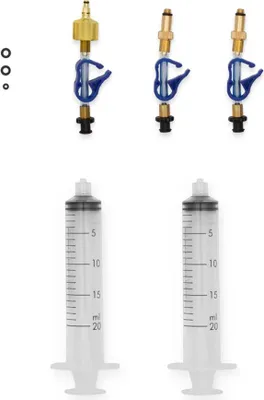 Immagine prodotto di Schwalbe Stabdžių tepalo perpilymo/orinimo komplektas Bleedkit BASIC edition (Sram)