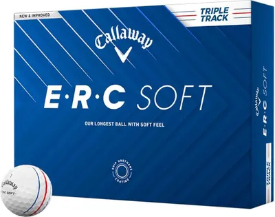 Produktbild von Callaway Erc Soft 25 Triple Track Golfbälle Blau 12 Balls Blau 12 Balls