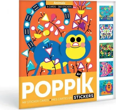 Obrázek produktu pro Kreativní samolepkové karty - Zvířátka