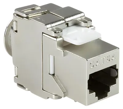 Zdjęcie produktu dla LogiLink NK4016, RJ-45, Stal nierdzewna, Cat6a, S/UTP (STP), 22/26, 17,2 mm