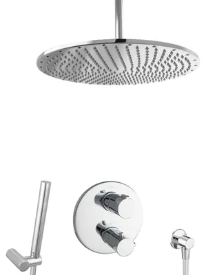 Zdjęcie produktu dla System prysznicowe PaulGurkes z termostatem 40 cm z deszczownicą
