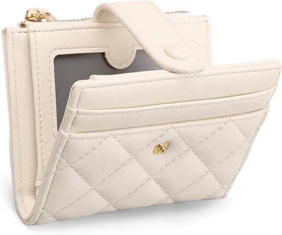 Produktbild von Geldbörse Damen, Kleines Portemonnaie Damen Geldbeutel Leder mit RFID Blocker Slim Wallet,Geschenke für Frauen Brieftasche Hochwertige Verarbeitung