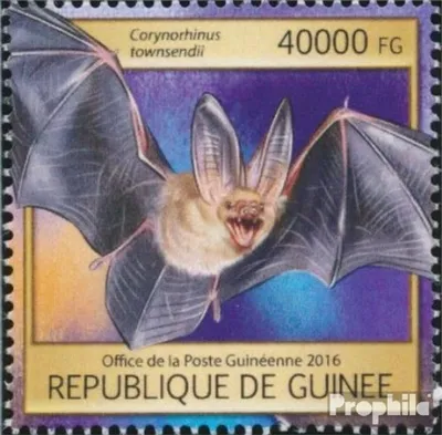 Produktbild von Briefmarken Guinea 2016 Mi 11850 (kompl. Ausgabe) postfrisch Fledermäuse
