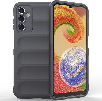 Produktbild von Galaxy A14 Hülle, Weich TPU Silikon Stossfest Anti-rutsch Schutzhülle für Samsung Galaxy A14 5G Dunkelgrau
