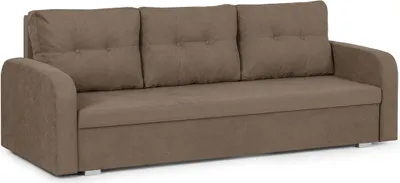 Produktbild von BERLIN 3-Sitzer-Sofa mit Schlaffunktion - Braun