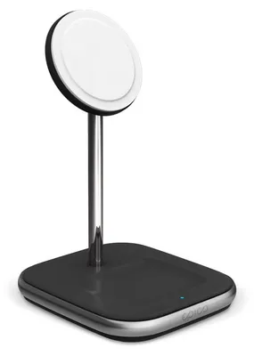 Image de Epico Chargeur sans fil 2en1 MagSafe - Noir