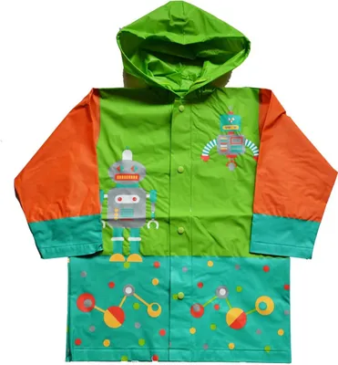 Produktbild von Regenjacke "Roboter" für Kinder von 5 - 6 Jahren