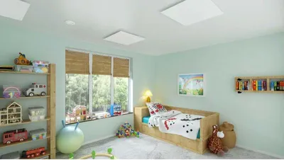 Produktbild von Fenix Glasheizung Infrarotheizung 600 Watt Ecosun Wandheizung Heizkörper Weiß
