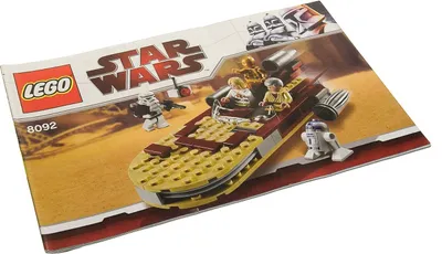 Produktbild von 1x Lego Bauanleitung Star Wars Episode 4/5/6 Luke's Landspeeder 8092
