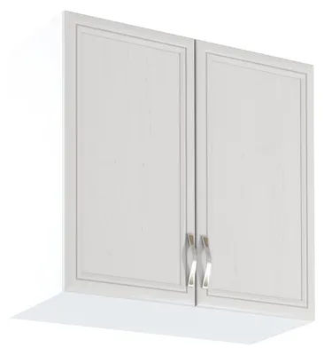 Obrázok produktu pre Horná dvojdverová skrinka SILVARA - šírka 80 cm, borovica andersen / biela