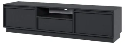 Immagine prodotto di Selsey Evo - Mobile TV a 2 ante con cassetto, nero, 154 cm