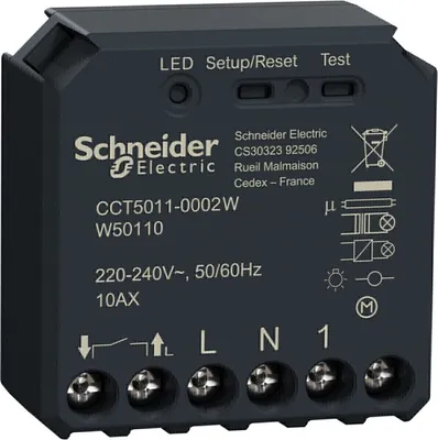 Immagine prodotto di SCHNEIDER ELECTRIC Attuatore di commutazione Wiser 1gang elettronico, Zigbee, wireless