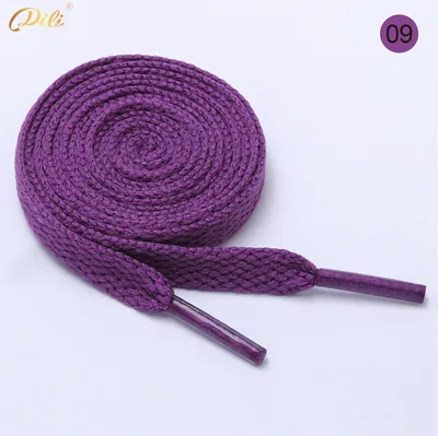 Produktbild von Schnürsenkel flach 120 cm 9# lila (dunkel) 8 mm breit