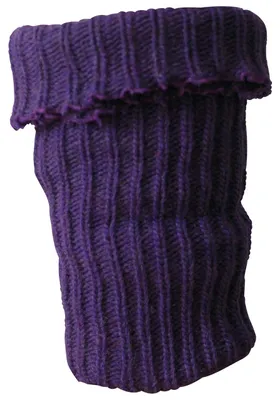 Productafbeelding van Strumpfversand biedt dit aan: 2 paar kinderlegwarmers/stulpen van fijne wol, kleur paars