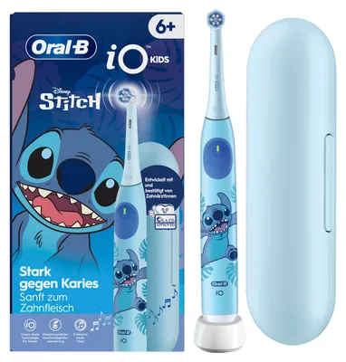 Produktbild von Oral-B iO Kids 6+ mit Reiseetui Stitch