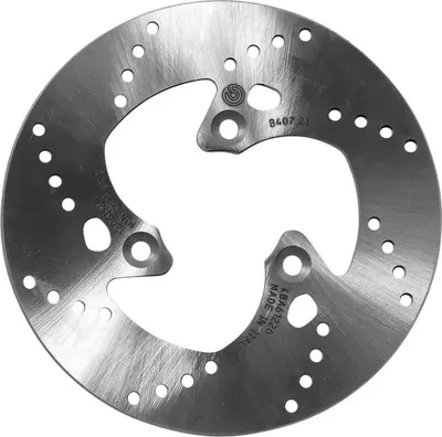 Obrázok produktu pre BREMBO Pevný brzdový kotúč 68B40721 Gold Series Nerezová oceľ D.200 Hrúbka 4 mm 3 otvory