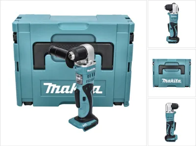 Zdjęcie produktu dla Makita BDA351ZJ, Wiertarka kątowa, Czarny, Cyjan, Srebrny, 1 cm, 2,5 cm, 1 cm, 1800 RPM