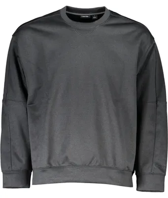 Image de Sweat-Shirt Sans Fermeture Éclair Noir Calvin Klein Pour Hommes
