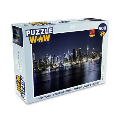 Obrázok produktu pre MuchoWow® Puzzle 500 ks New York - Hviezdna obloha - Empire State Building