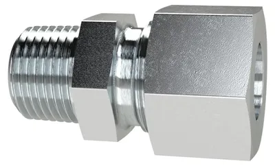 Produktbild von Riegler Gerade Einschraubverschraubung, R 1/8 a., Rohr-Ø 4, Stahl verz.