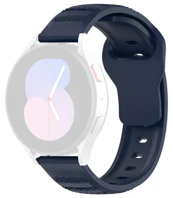 Obrázek produktu pro Techsuit – řemínek Watchband 20 mm (W050) pro Samsung Galaxy Watch 4/5/Active 2, Huawei Watch GT 3 (42 mm)/GT 3 Pro (43 mm) – modrý