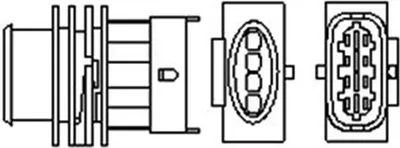 Produktbild von MAGNETI MARELLI 466016355056 Beheizt Lambdasonde für OPEL Corsa C Schrägheck (X01) 522mm
