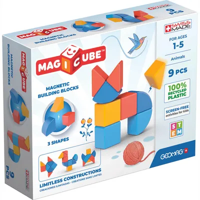Produktbild von Geomag Magicube Formen 9 Stück