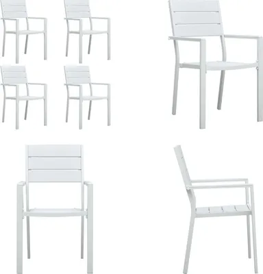 Zdjęcie produktu dla vidaXL Krzesła ogrodowe 4 szt. Krzesło ogrodowe - Krzesło ogrodowe - Krzesło - Krzesła