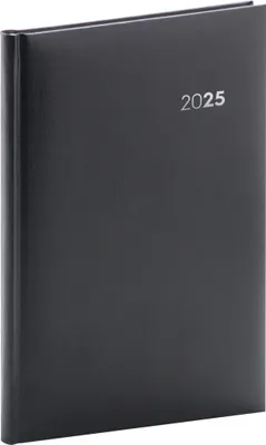 Obrázok produktu pre Týždenný diár Balacron 2025 čierny