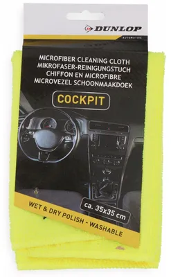 Produktbild von DUNLOP Mikrofasertuch, für Autocockpit