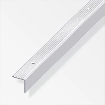 Produktbild von alfer Treppenprofil 2 m, 19 x 20 mm Aluminium eloxiert silber
