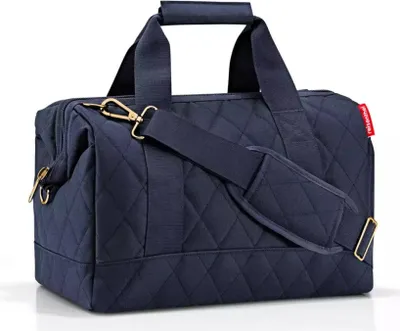 Produktbild von reisenthel Allrounder M Reisetasche rhombus MIDNIGHT GOLD MS4110