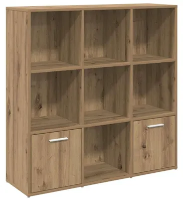 Obrázek produktu pro vidaXL Knihovna Artisan dub 98x29x97,5 cm Materiál na bázi dřeva