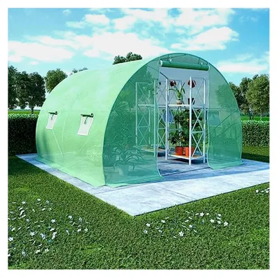Produktbild von Gewächshaus 6 m² 3x2x2 m für Garten, Terrasse und Außenbereich