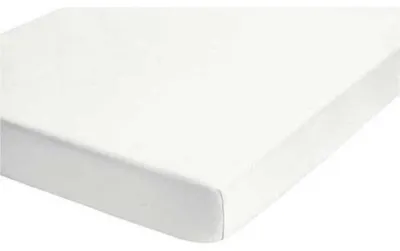 Produktbild von Biberna Biber-Spannbettlaken 60x120-70x140cm | 100% Baumwolle Baby Kinder Bettlaken, Farbe:Weiss