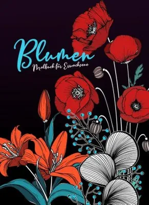 Produktbild von Blumen Malbuch für Erwachsene